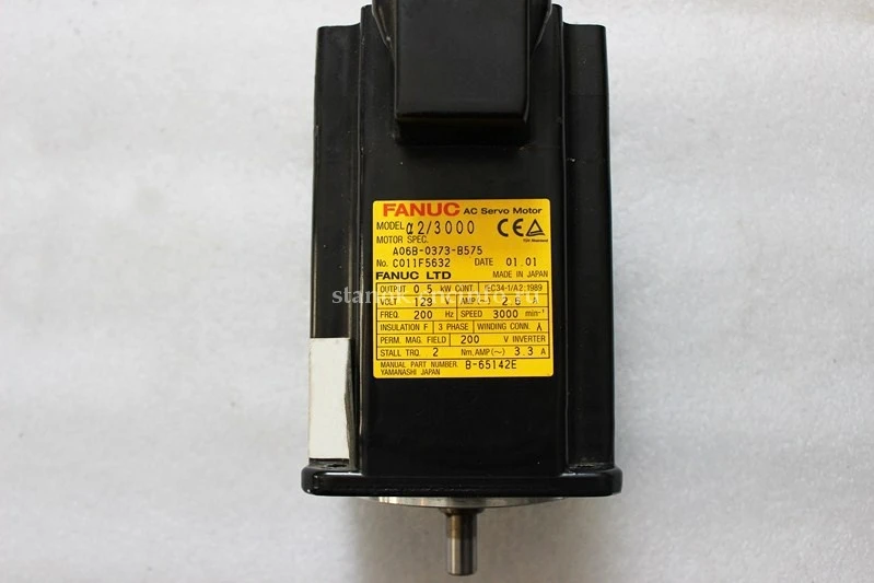 Сервомотор FANUC модель α2/3000 A06B-0373-Bxxx