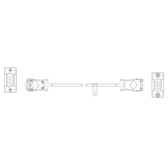 Удлинительный кабель OSI-D — OMM-2C длиной 3 м (9,8 фута) RENISHAW